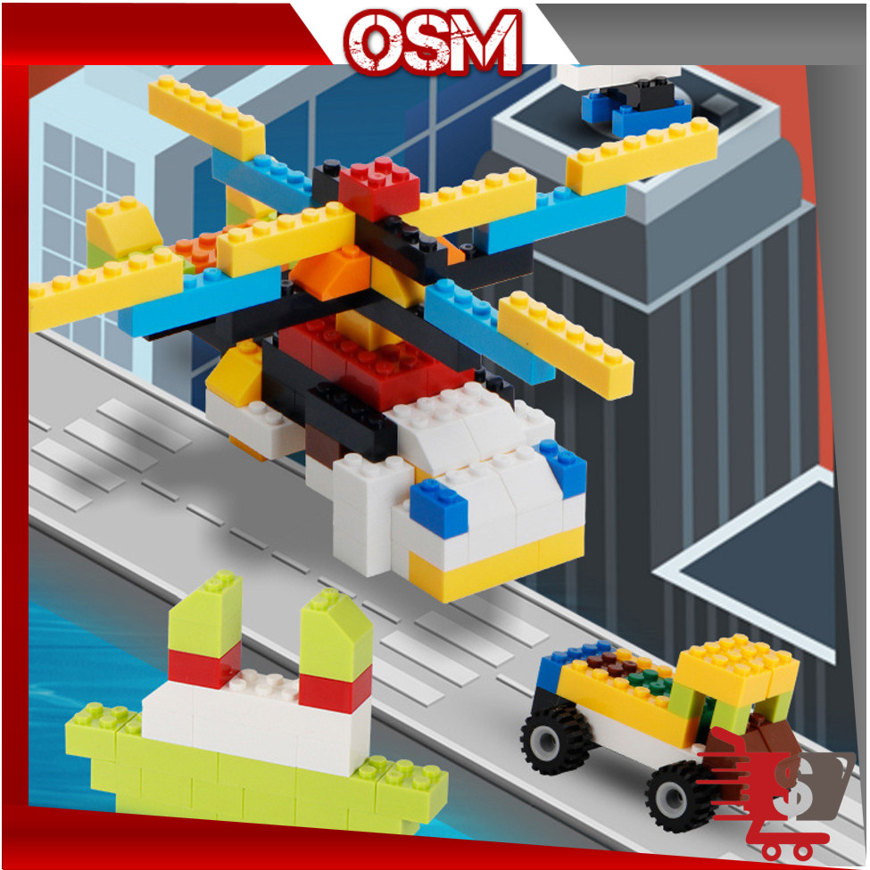 OSM - M6335 Mainan Lego Block Bangunan Edukasi Anak / Building Block Isi 500 PCS & 1000 PCS / Mainan