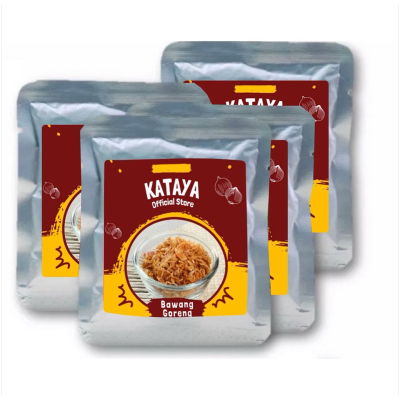 

[ 20 SACHET] PAKET USAHA BAWANG GORENG 40gr X 20 SACHET