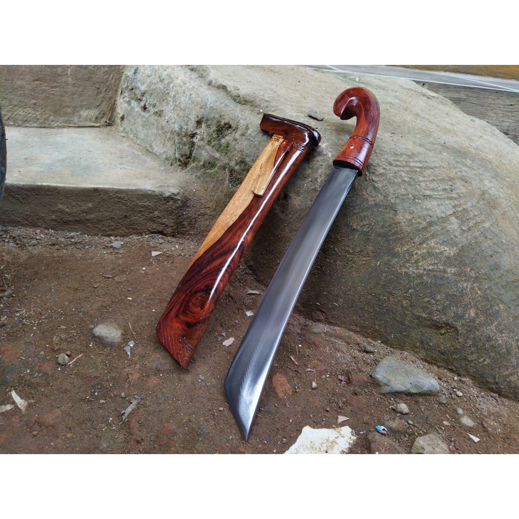 GOLOK KERJA KEBUN GOLOK KOPAK RAWING NETRAL GOLOK PEMOTONG KAYU DAN BAMBU /BAJA PER/FULL TANK