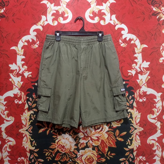 celana pendek cargo pria FIRST DOWN murah bagus size 31 fit 35 ( Lp 82-90cm P 54cm)