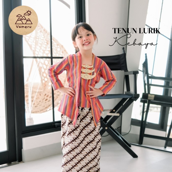 KEBAYA LURIK ANAK KLASIK JAWA PAKAIAN ADAT