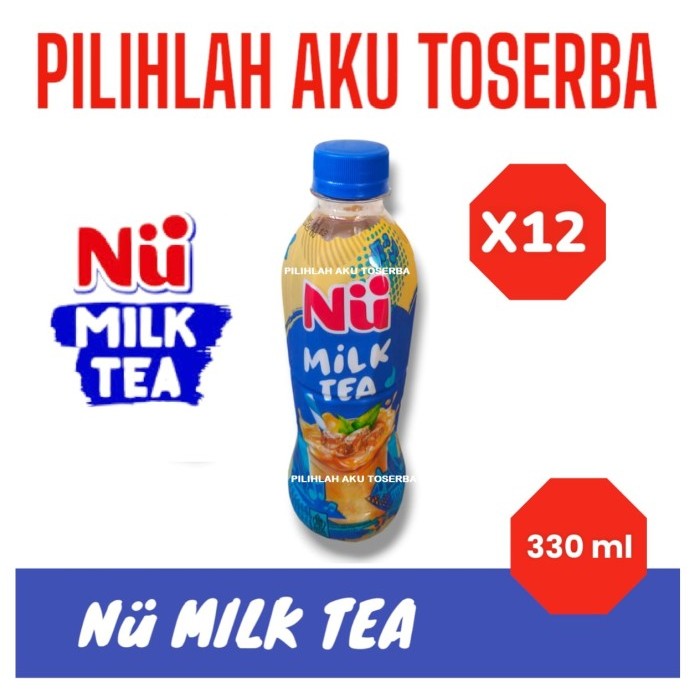 

NU MILK TEA 330 ml - ( HARGA 12 botol )