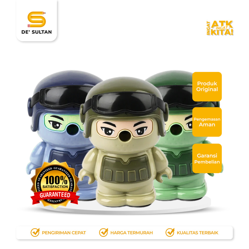 

XIAOLINGJING RAUTAN MEJA SOLDIER 18141L (1PC)