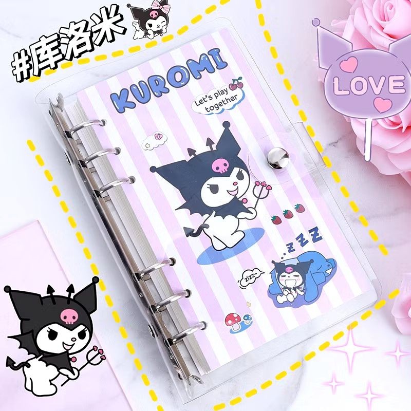 

Binder Karakter Lucu Ku-Ro-Mi 6 Ring Ukuran A6/ Jurnal Catatan Uk. A6 / Buku Diary Kecil Size A6 / Little Kim'S Shop