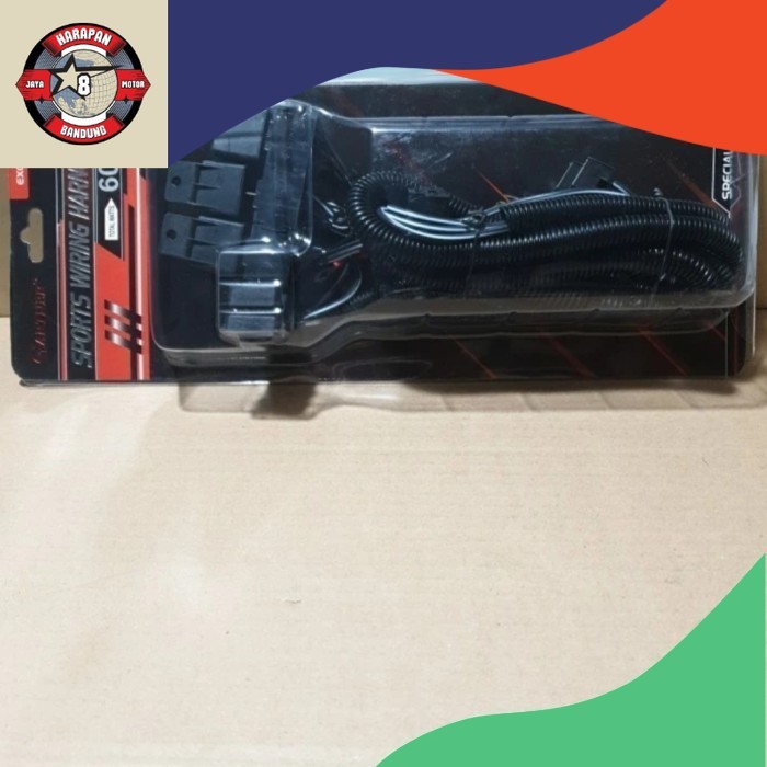 KABEL RELAY LAMPU 3 RELAY 2 LAMPU SOKET H4 GARTNER