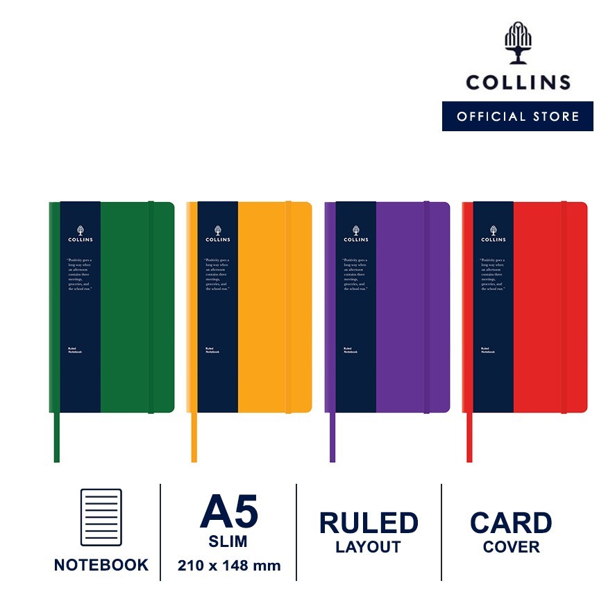 

Collins Notebook Chroma A5 Slim Agenda Jurnal Planner Journal