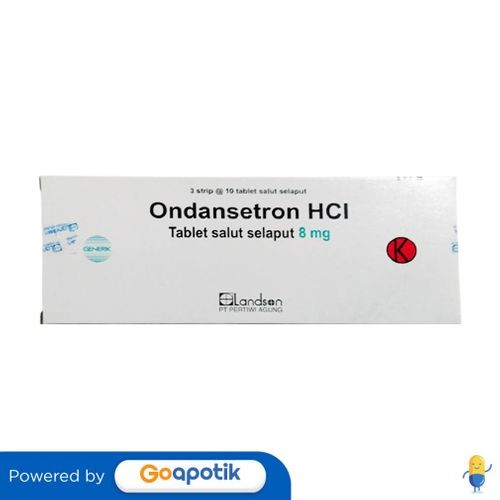 Ondansetron Hcl Pertiwi 8 Mg Box 30 Tablet