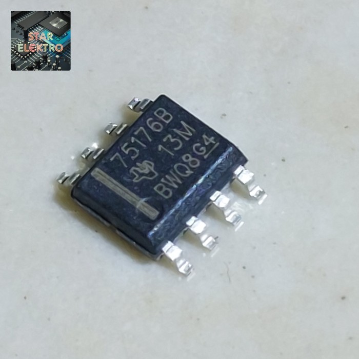 

75176B Sop-8 SMD 75176BDR IC Differential Bus Transceiver SN75176B Texas Instruments 75176 SN75176BD