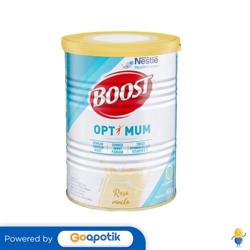 

Boost Optimum Nestle Rasa Vanila 400 Gram Kaleng