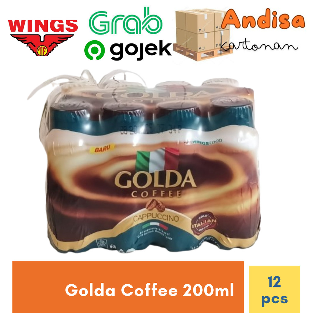 

Golda Coffee 200ml x 12pcs Kartonan