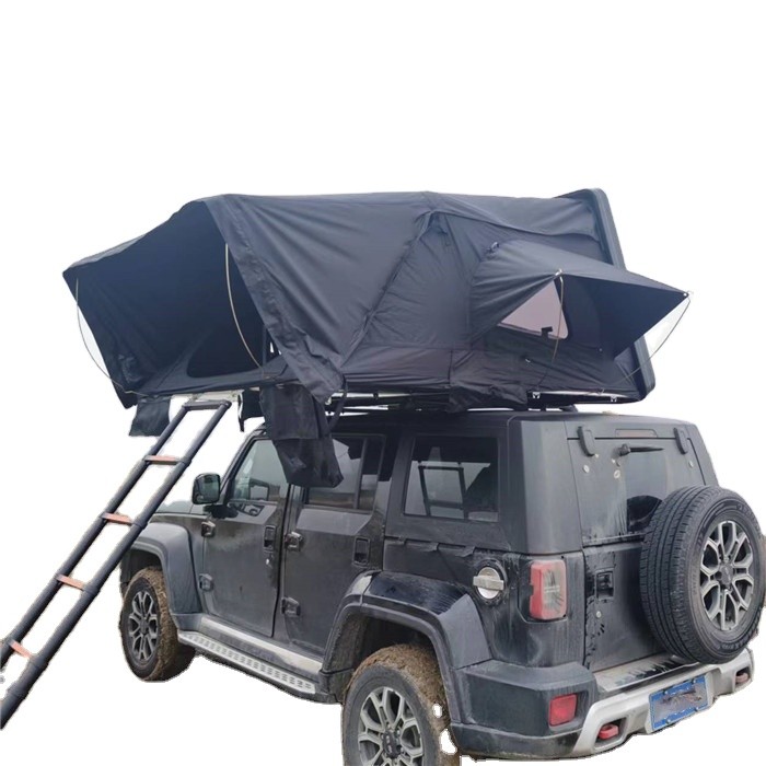 UV Resistant Waterproof 4 Person Roof Top Tent Car Rooftop Tent FRP Clamshell Hard Shell Top Roof Te