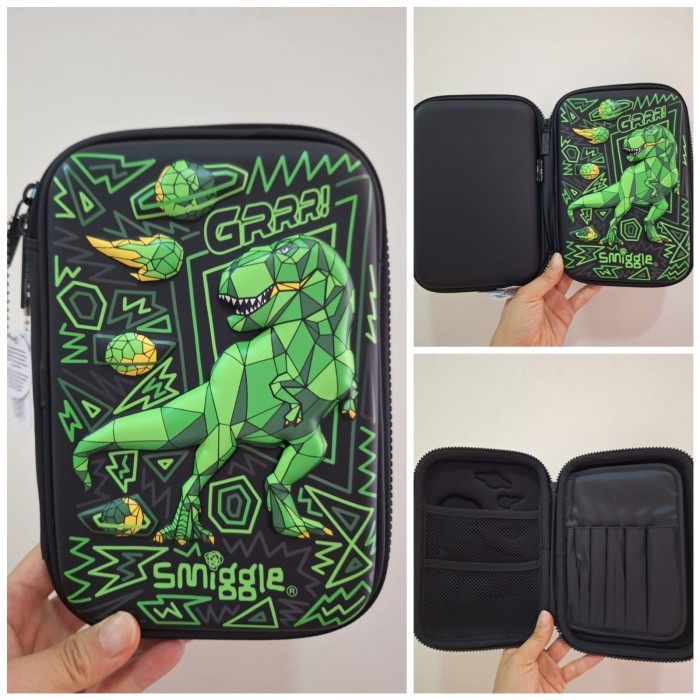 

BEST KOTAK PENCIL / PENCIL CASE SMIGGLE - dino grn origam