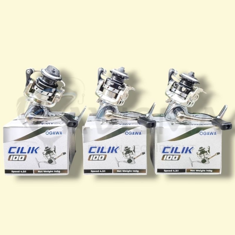 Reel Spinning Ogawa Cilik 100 Mini Kuat Murah AA01