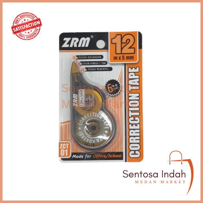 

Correction Tape / Tip-EX ZRM ZCT-01 12 Meter 1 Pcs