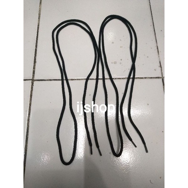 Tali Sepatu PDL Jatah Panjang - TALI SEPATU PDL HITAM