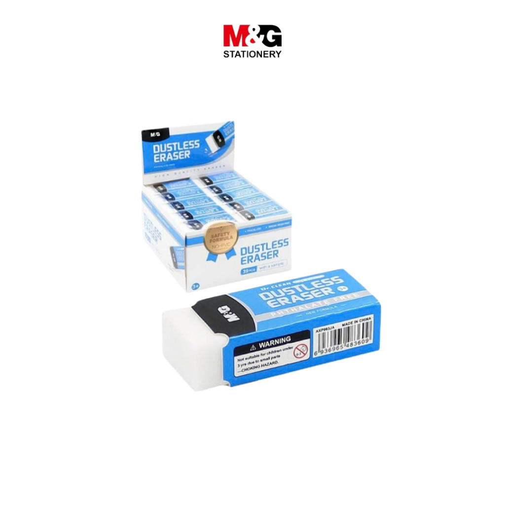 

Penghapus M&G Dustless Eraser Lembut Dan Kenyal 3 Ukuran #AXP963JA #AXP963MA #AXP963LZ