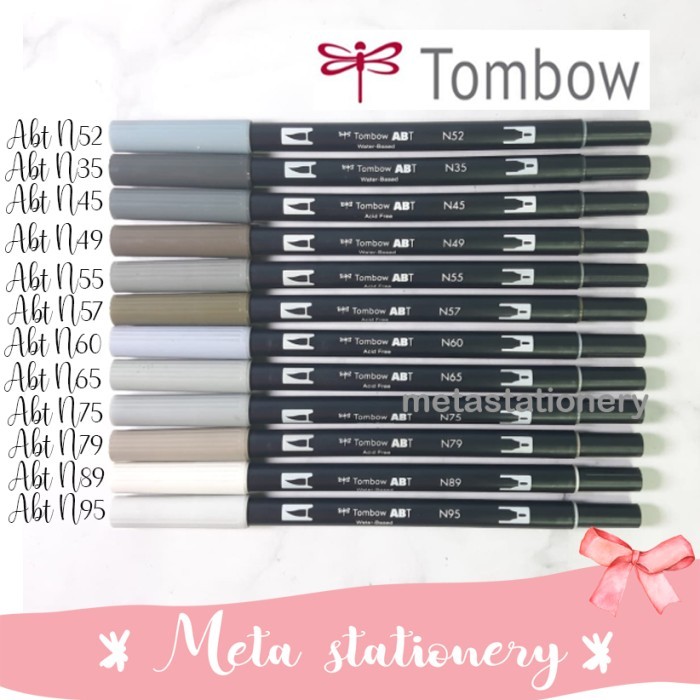 

ABT TOMBOW BUY 3 GET 3 ABT DUAL BRUSH PEN BONUS RANDOM