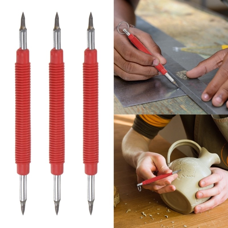 

Multi Purpose Tip Scriber Functionality for Detailed Carving for Artistic Creation and Handcraft Gifts