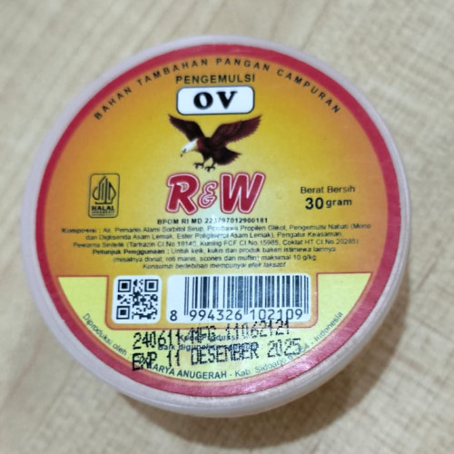 

RW OV cup 30 gr