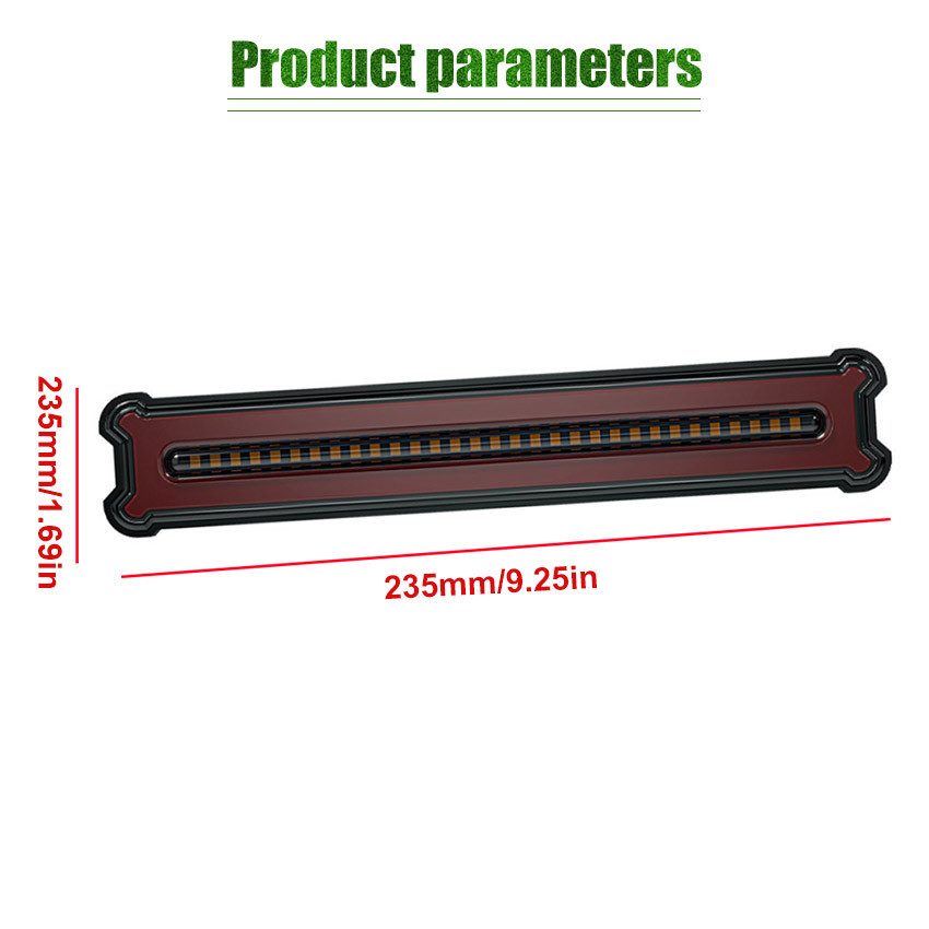109LED Lampu Stop Lamp Truck 12v 24v Lampu Rem Samping Truk /Tronton/Trailer