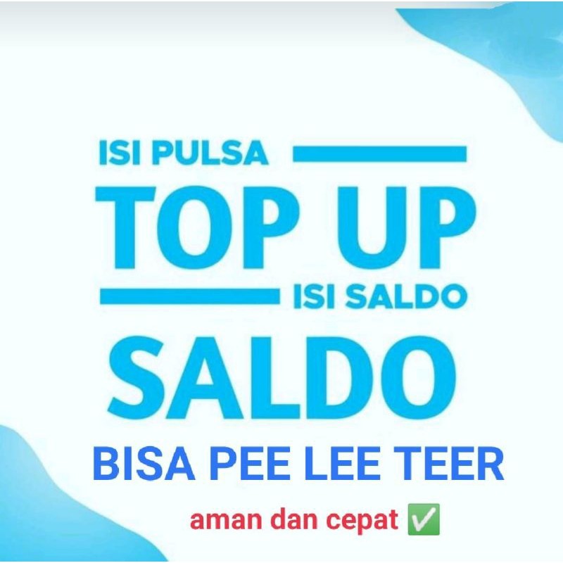 

ISI SALDO STIKER TOP UP BISA PEELEETEER avioprod