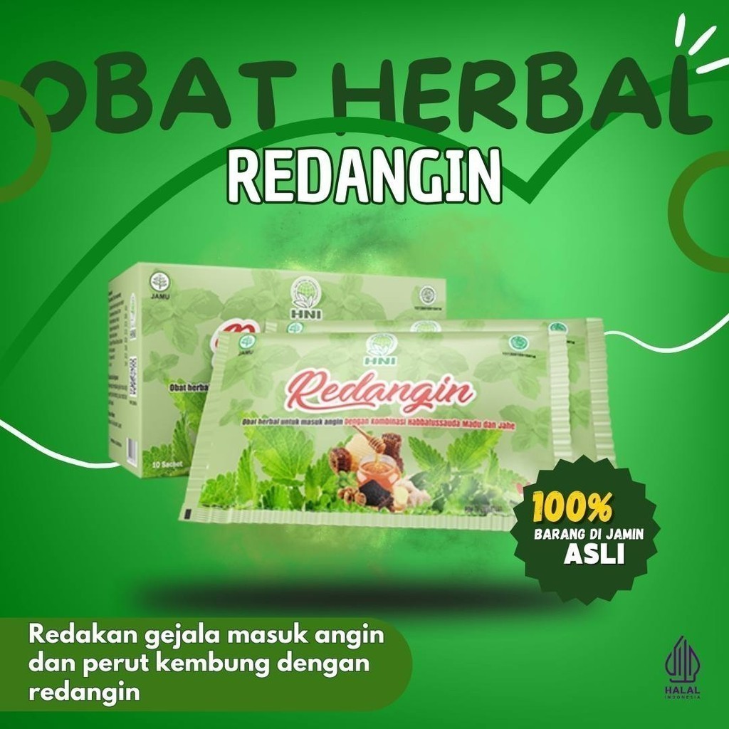 

TERMURAH Redangin - Herbal Masuk Angin - HNI HPAI KH-azc0 HS87 VS24