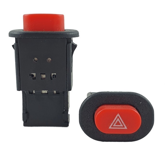 Saklar Hazard Tombol On Off 3 pin Switch Lampu Motor Mobil 3pin