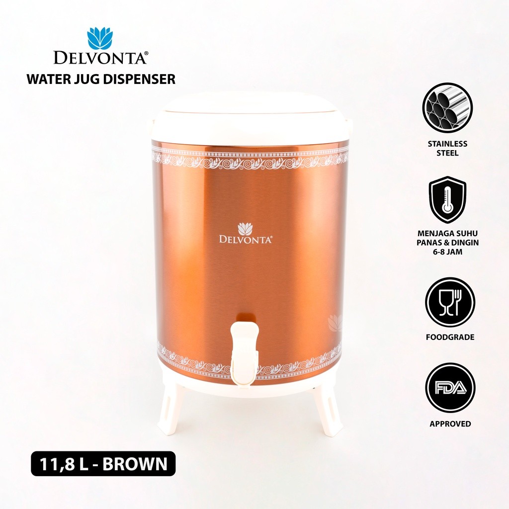 Delvonta Water Jug Dispenser 11,8 Liter