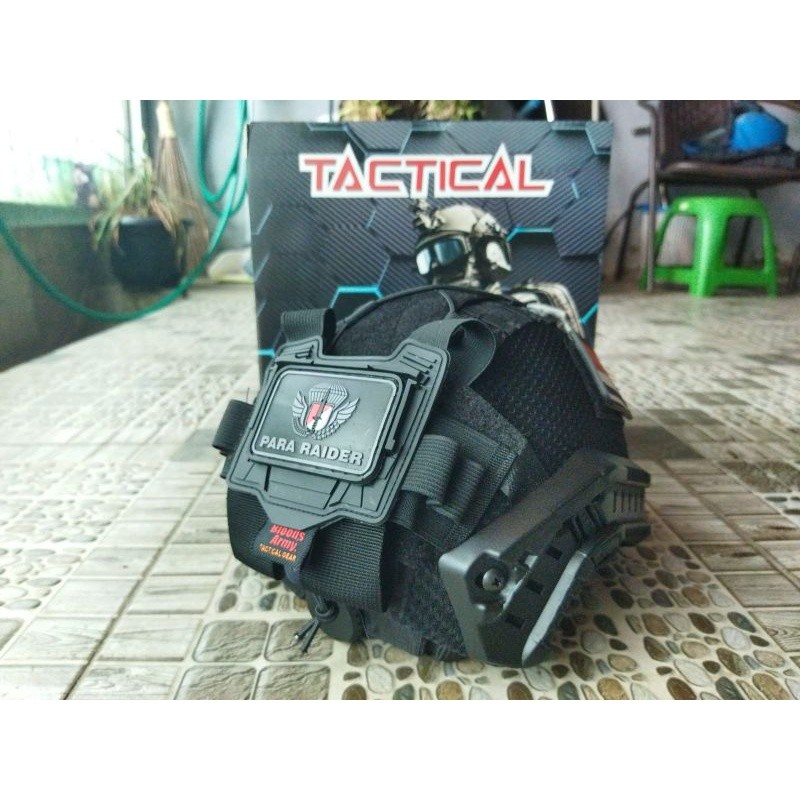 HELM MICH 2001 HITAM Helm Tactical Mich 2001 Cover Hitam