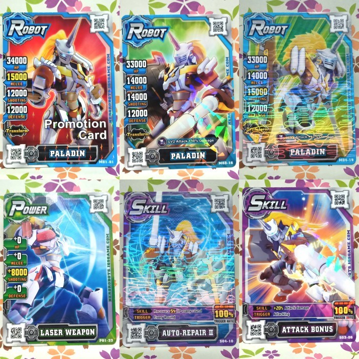 hero of robots crystal PALADIN ( TRANSFORM ) robot / power / skill