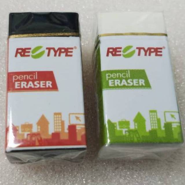 

Penghapus Kecil Retype - Hapus dengan Mudah ! Retype Eraser - Penghapus kecil Satuan