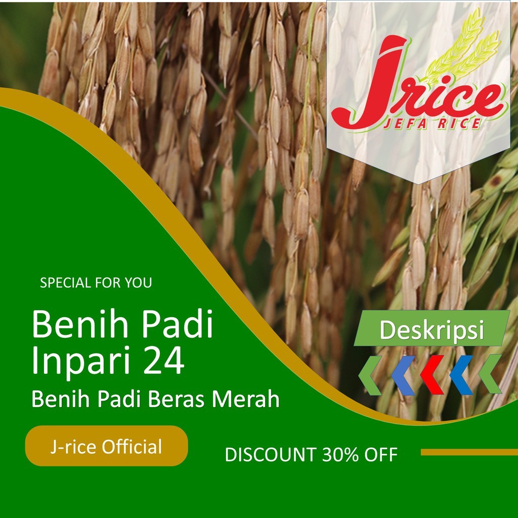 PROMO BENIH BERAS MERAH BIBIT PADI UNGGUL BENIH PADI UNGGUL 5 KG