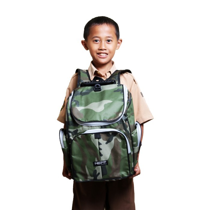 Tas ransel anak ukuran besar Tas gunung anak laki laki green army CJR