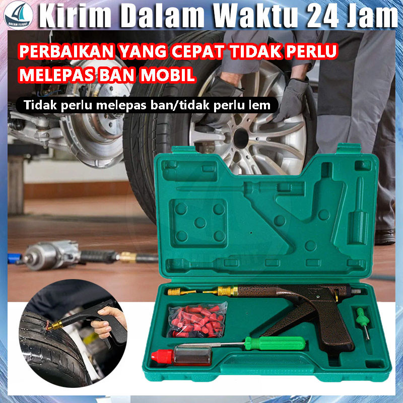 【Barang Spot】Tubeless Roda Vacuum alat tambal ban tubles tubles gun bentuk tembak alat tambal
