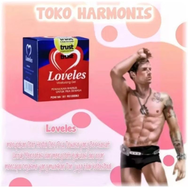 ORIGINAL 100% LOVELES - LOVELES MOISTURIZING GEL ASLI 100%, ORIGINAL OBAT OLES BPOM