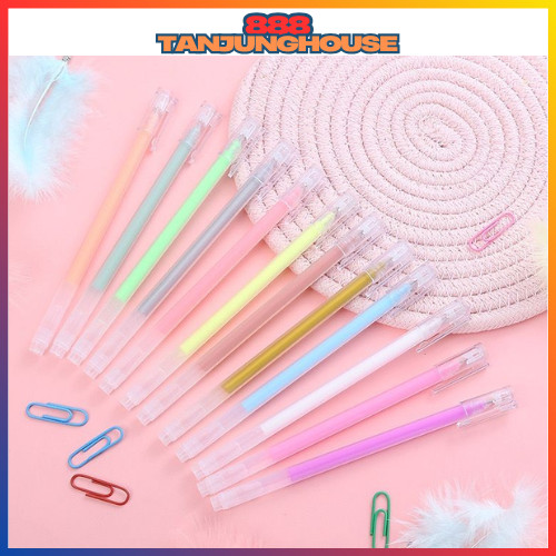 

TJH Pulpen Lem Kertas Cepat Kering Lem Cair Anti Bocor Bentuk Pena Glue Pen Stiker Scrapbook Diy SS309