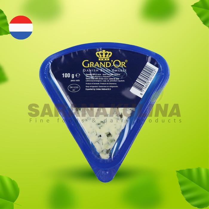 

Grand'Or Danablue 100gr / Blue Cheese / Keju