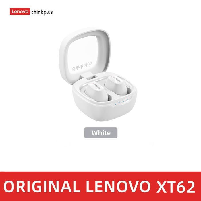 Lenovo thinkplus XT62 Bluetooth Headset Headphone TWS Earphone - Putih