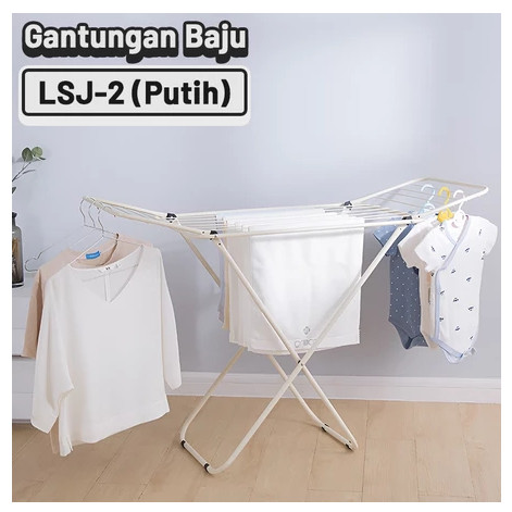 JEMURAN LIPAT 2 SAYAP JEMURAN LIPAT SAYAP STAINLESS LIPAT PORTABLE JEMURAN SERBAGUNA TEMPAT JEMURAN 