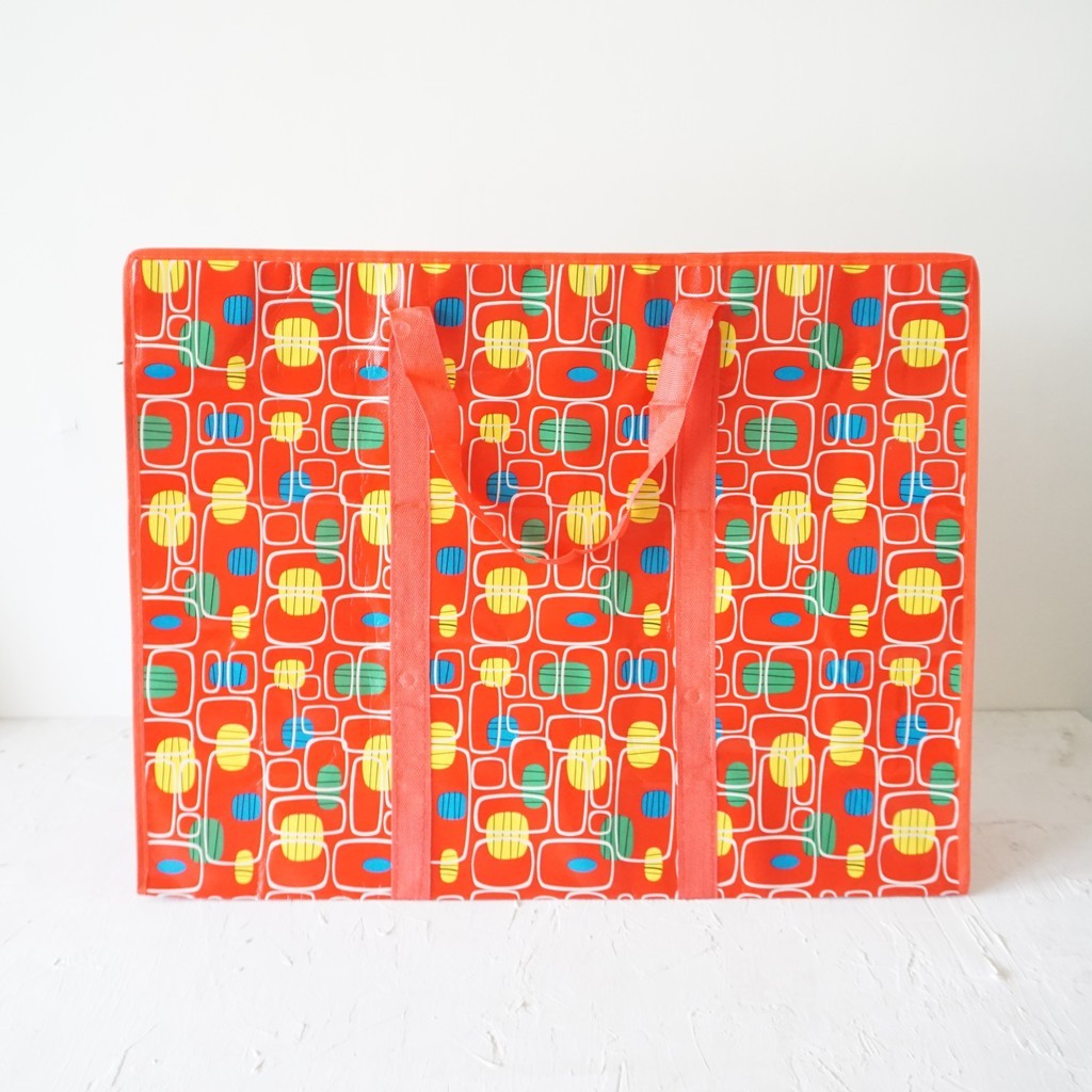 TAS KARUNG RESLETING / TAS KARUNG UKURAN BESAR TANGGUNG KECIL / TAS KARUNG MOTIF JUMBO