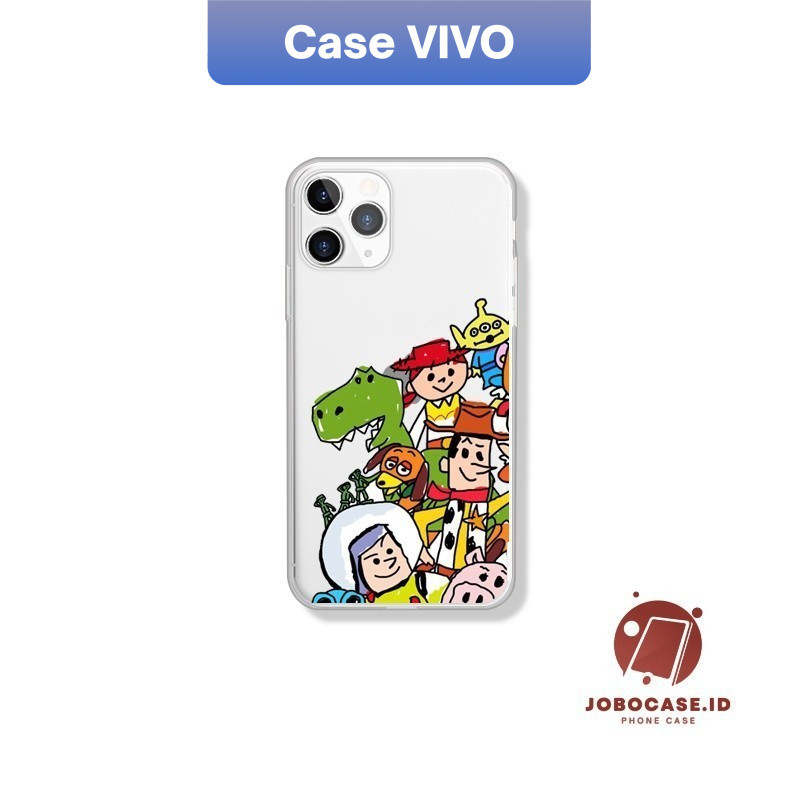 Toy Story Case Vivo Y17 Y12 Y20 Y12i Y35 Y22 Y11 Y15 Y12s Y15s Y36 Y16 Protective Case