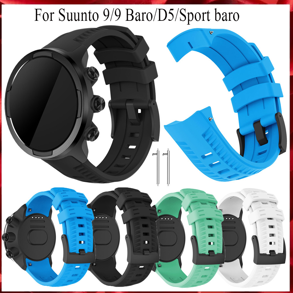 Fashion Silicone original strap 24mm watchband For Suunto 9/9 Baro/D5/Sport baro/spartan sport/Spart