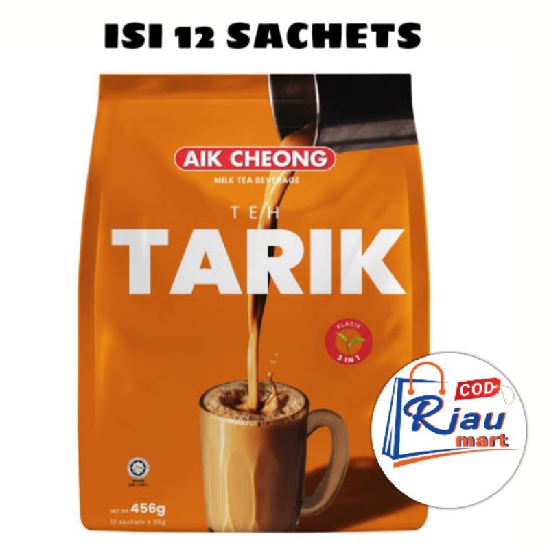 

[oddsolshop] pekanbaru/Teh Tarik AIK CHEONG klasik 3 in 1 Kemasan Baru 456g