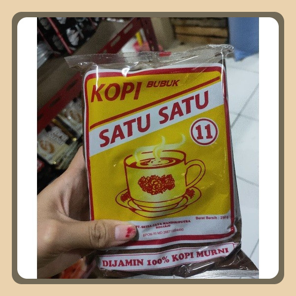 

Kopi Bubuk Satu Satu 250 gr