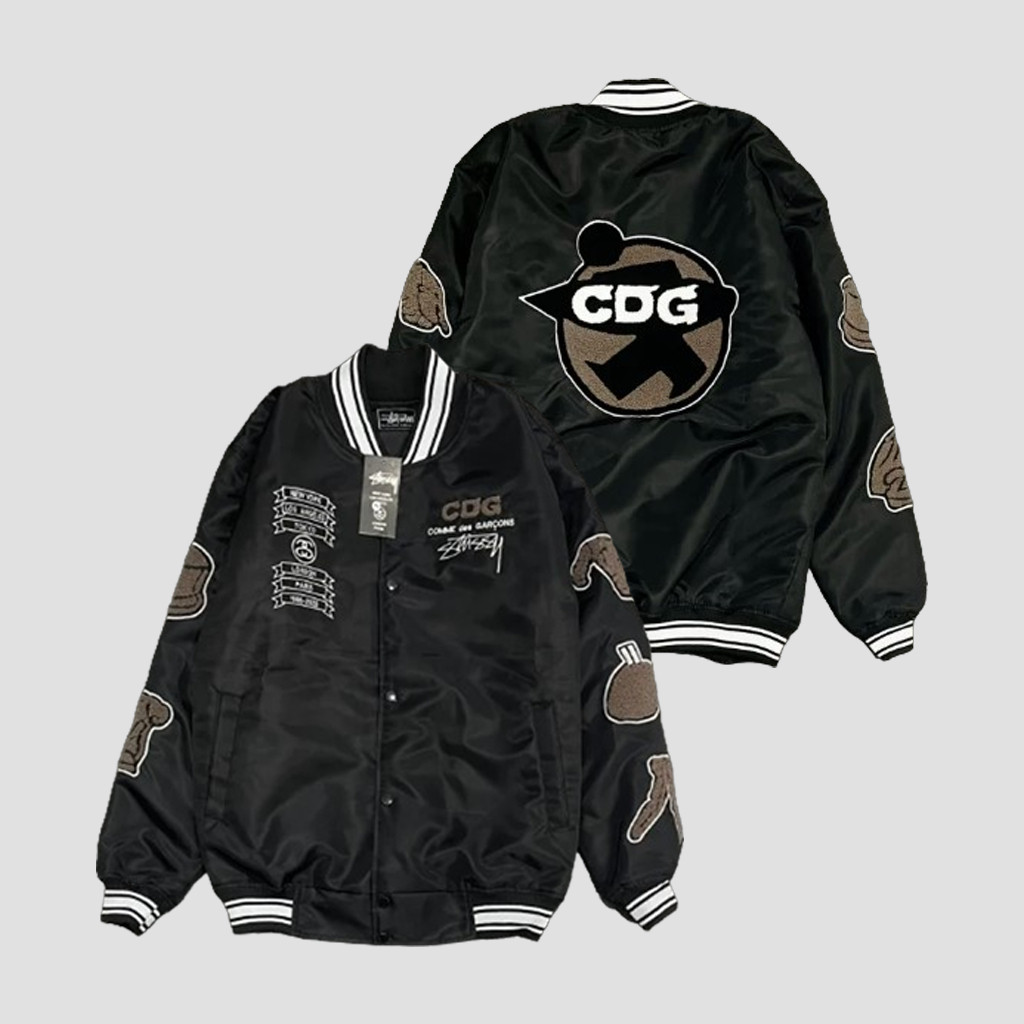 NBA Basketball Varsity Jacket Unisex Premium Full Bordir