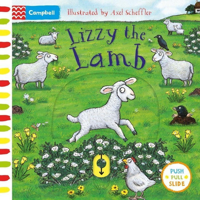 Lizzy the Lamb Board book by Axel Scheffler