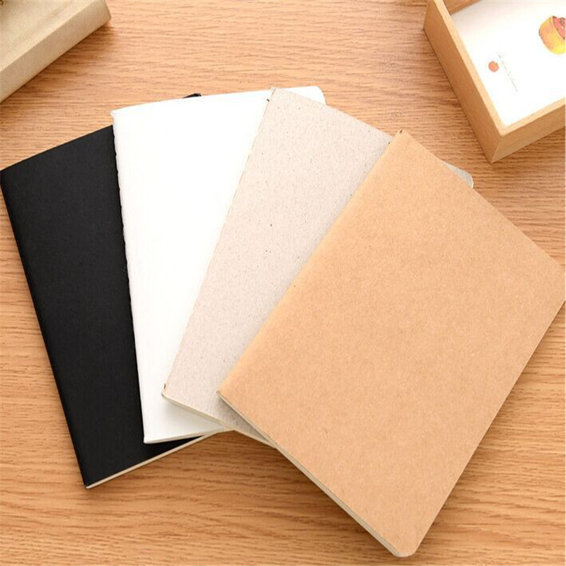 

2025 Craft Notebook Office Supplies Diary Book DIY Retro The Kraft Paper Blank Memo Pad Sketch Book Notepad