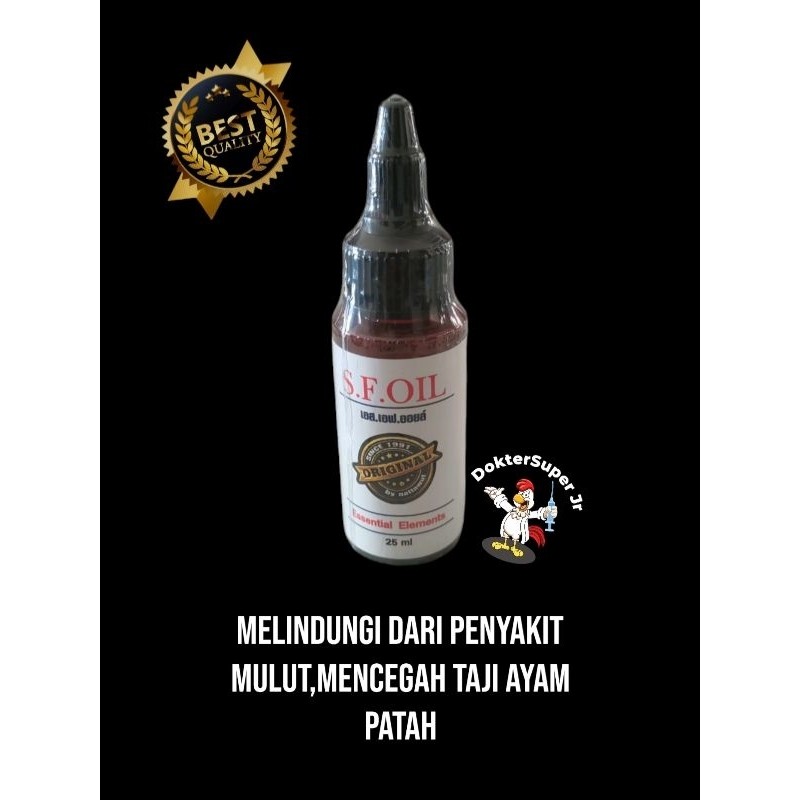 NEW SALE SF OIL -  Menguatkan dan memacu pertumbuhan paruh dan jalu ayam