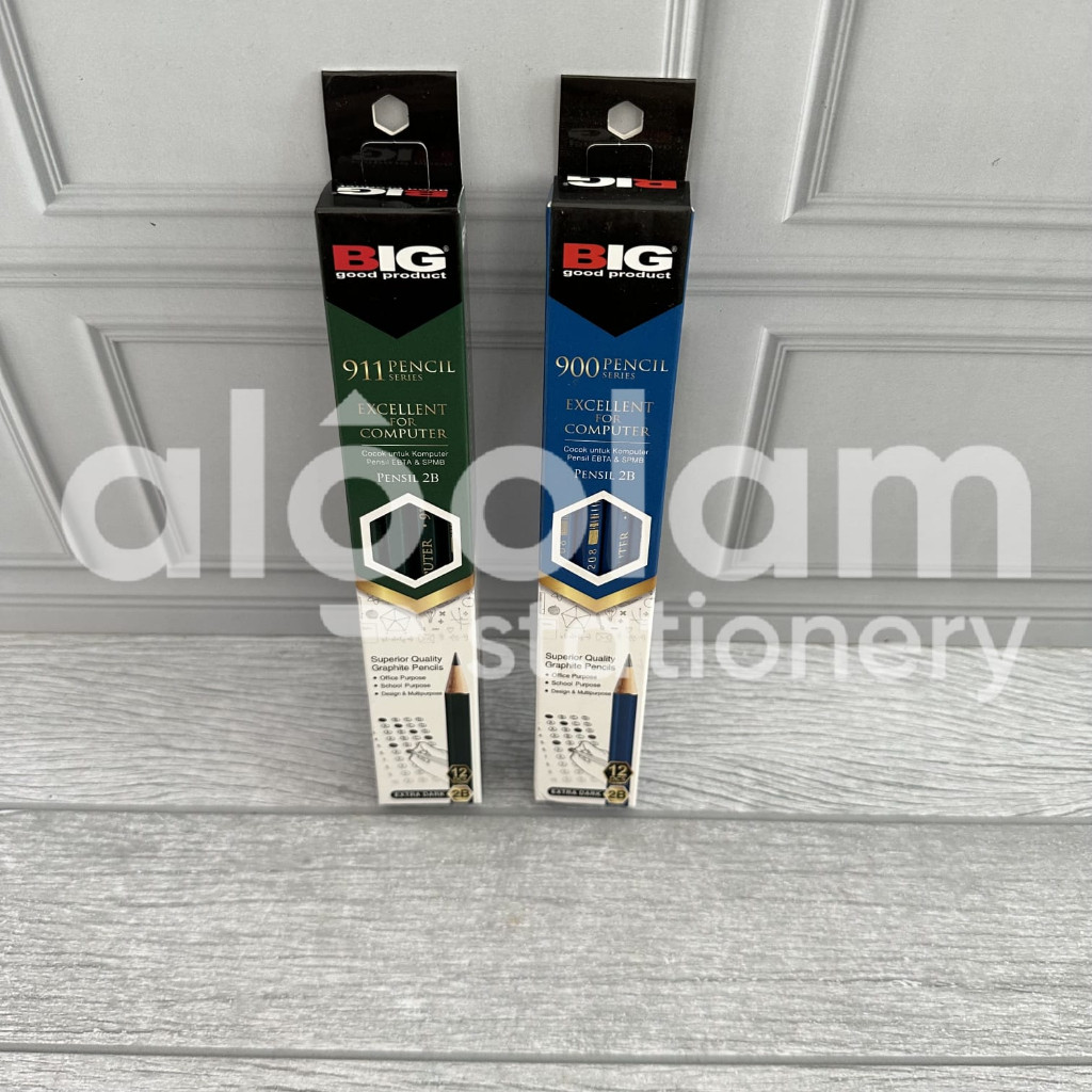 

SELUSIN ( 12 PCS ) Pensil Raut 2B Big lengkap