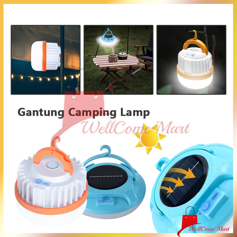 Portable Gantung Camping Emergency Lamp Lampu Emergency Gantung Camping LED